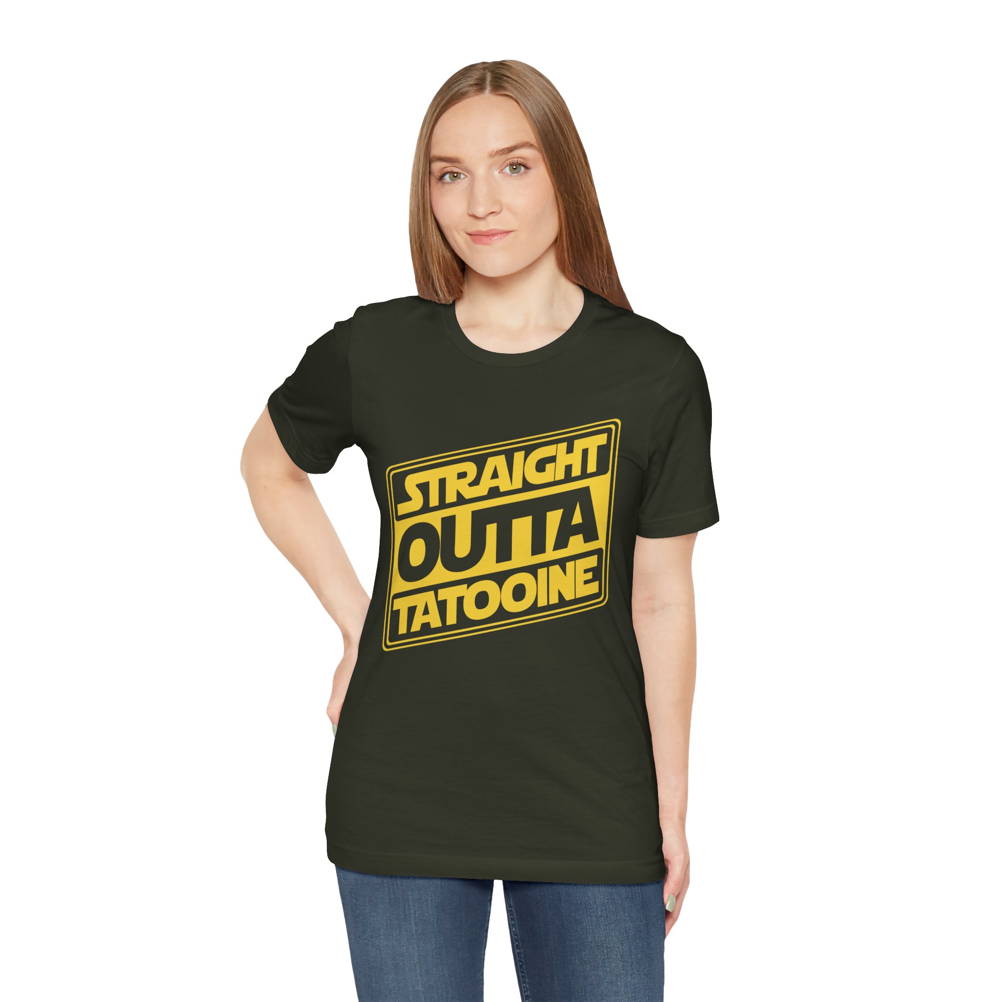 Straight Outta Tatooine Unisex T-Shirt - Image 4