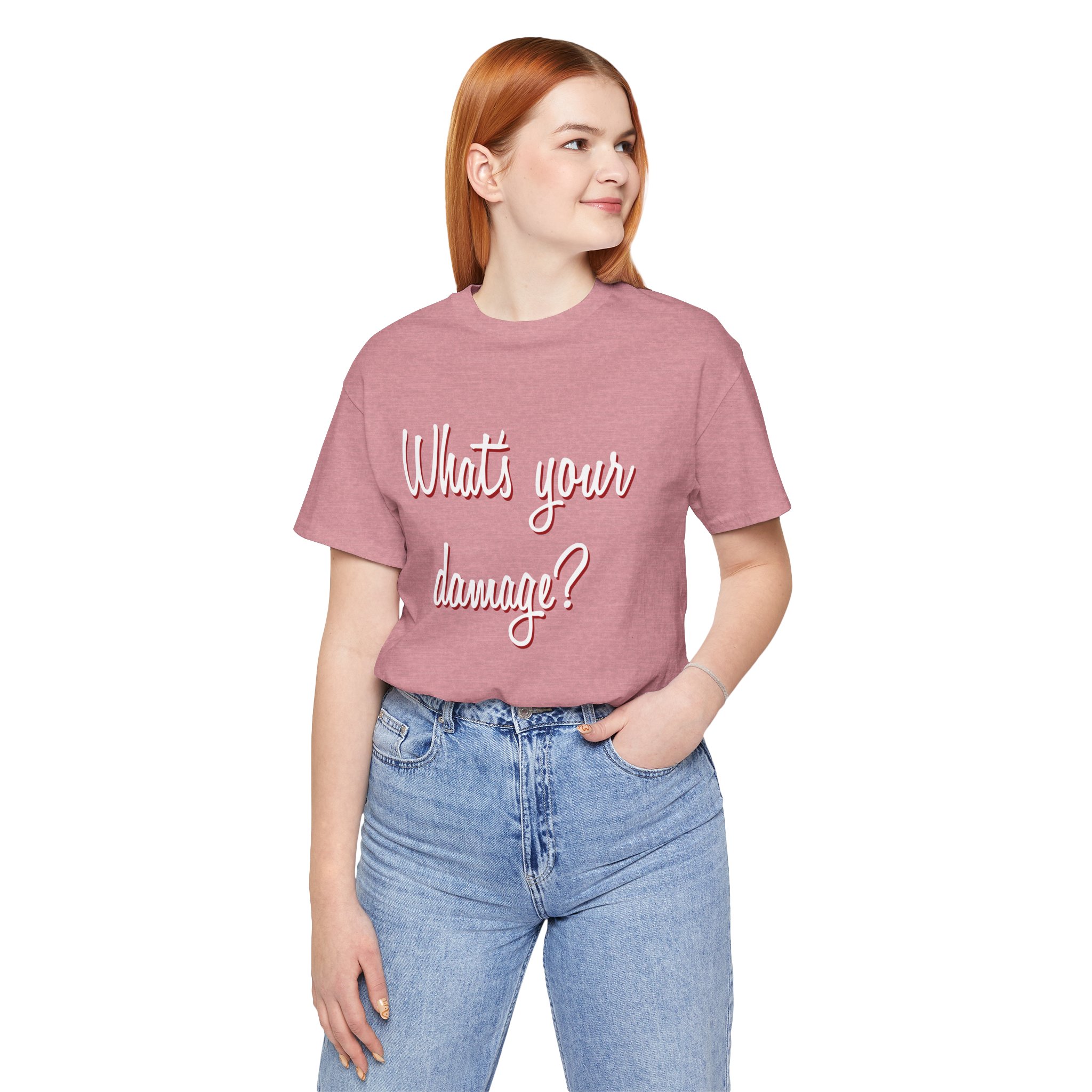 What's Your Damage? Unisex T-Shirt - Image 7