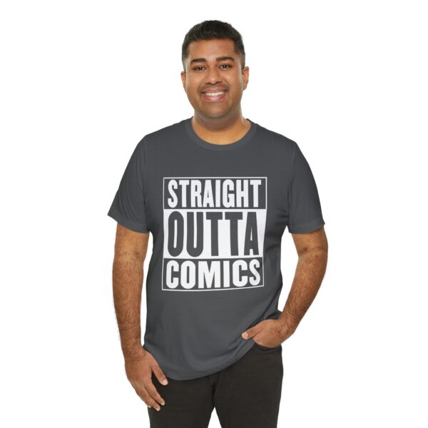 Straight Outta Comics Unisex T-Shirt - Image 3