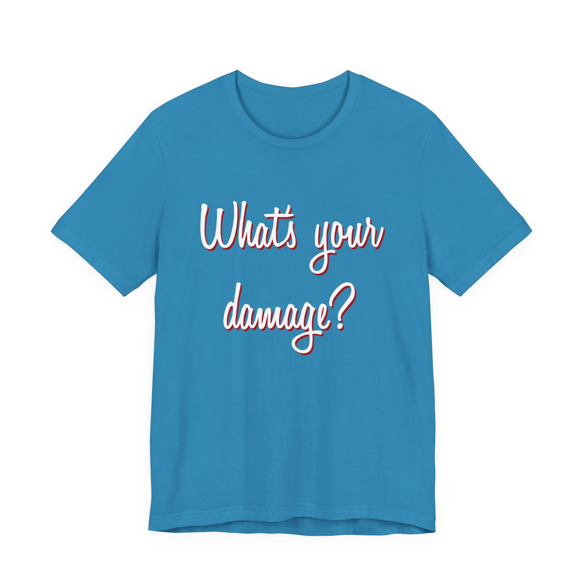 What's Your Damage? Unisex T-Shirt - Image 2