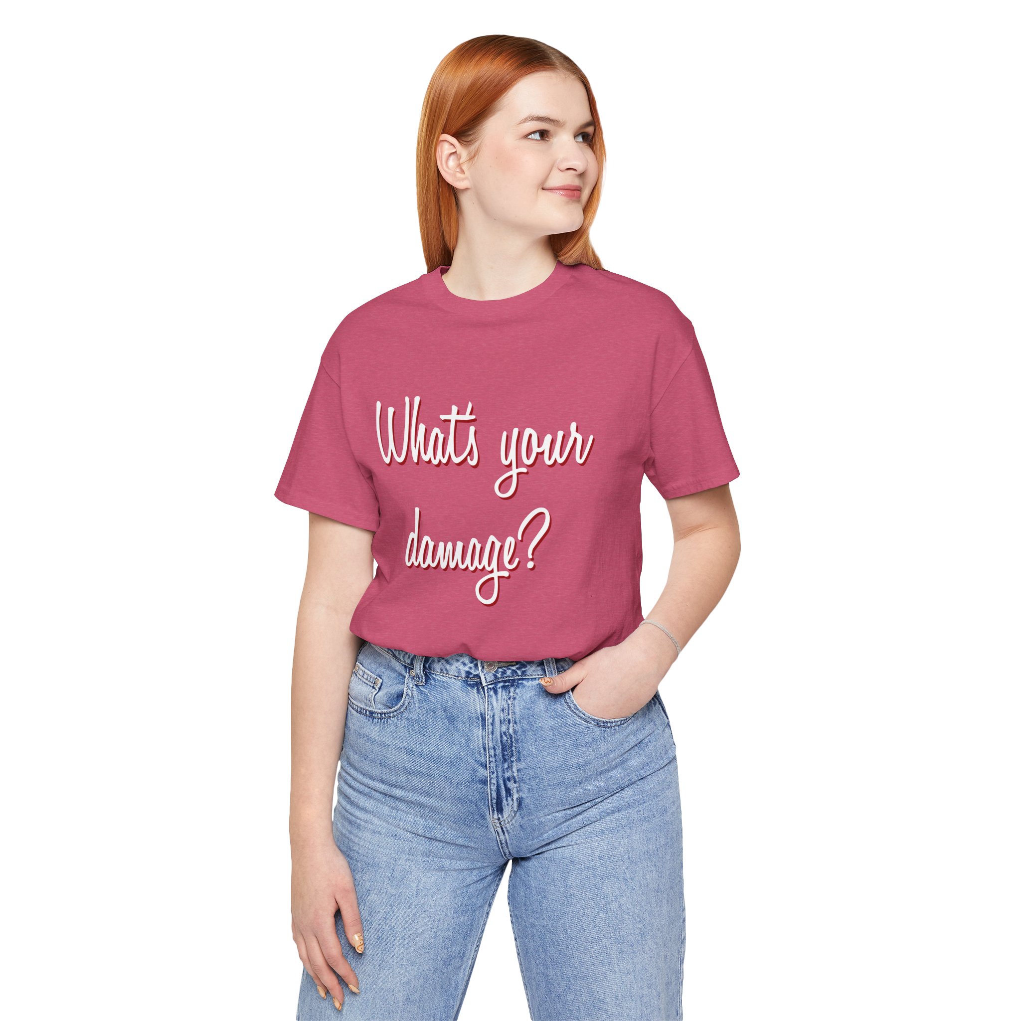 What's Your Damage? Unisex T-Shirt - Image 8
