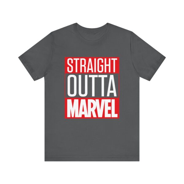 Straight Outta Marvel Unisex T-Shirt - Image 2