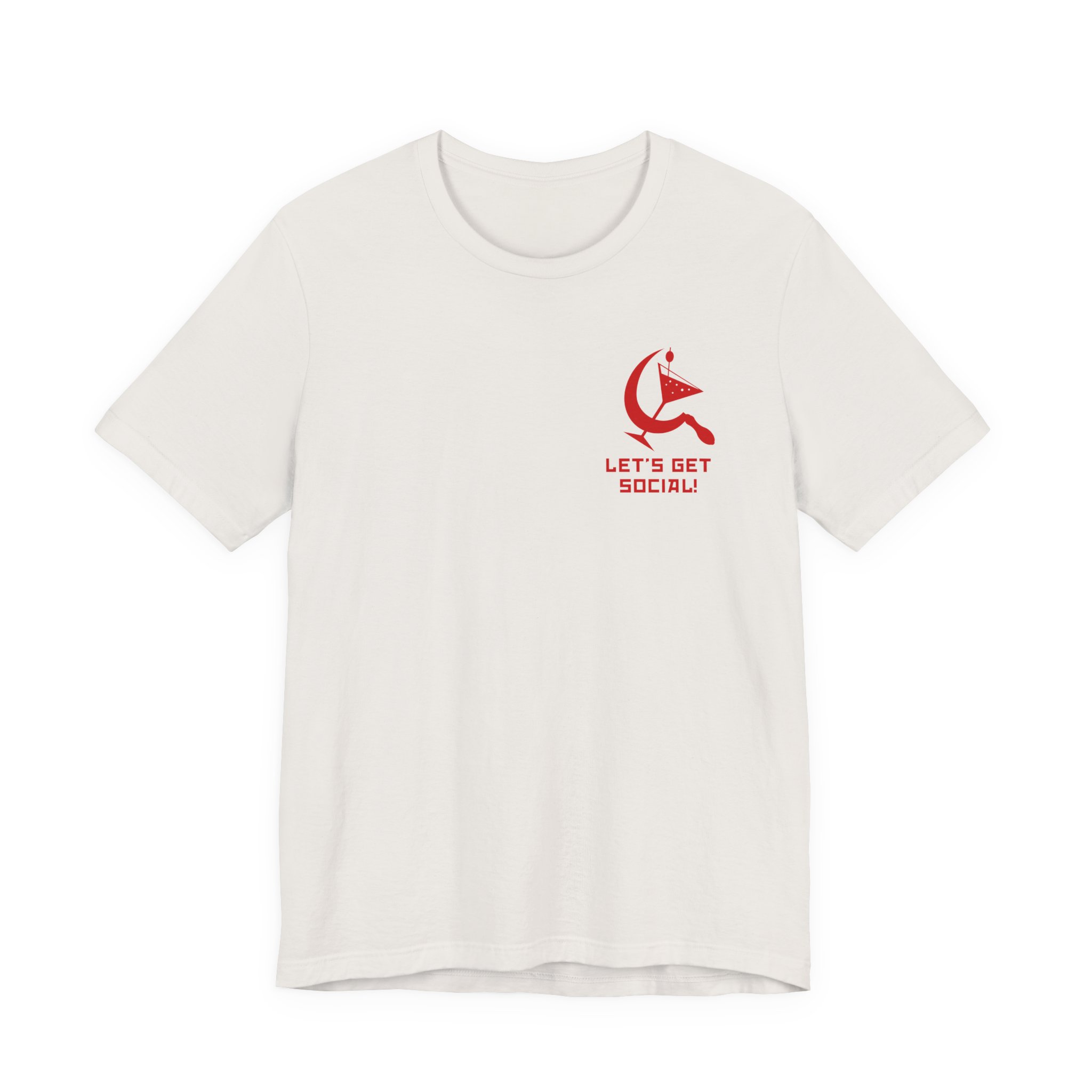 Let's Get Social Unisex T-Shirt - Image 2